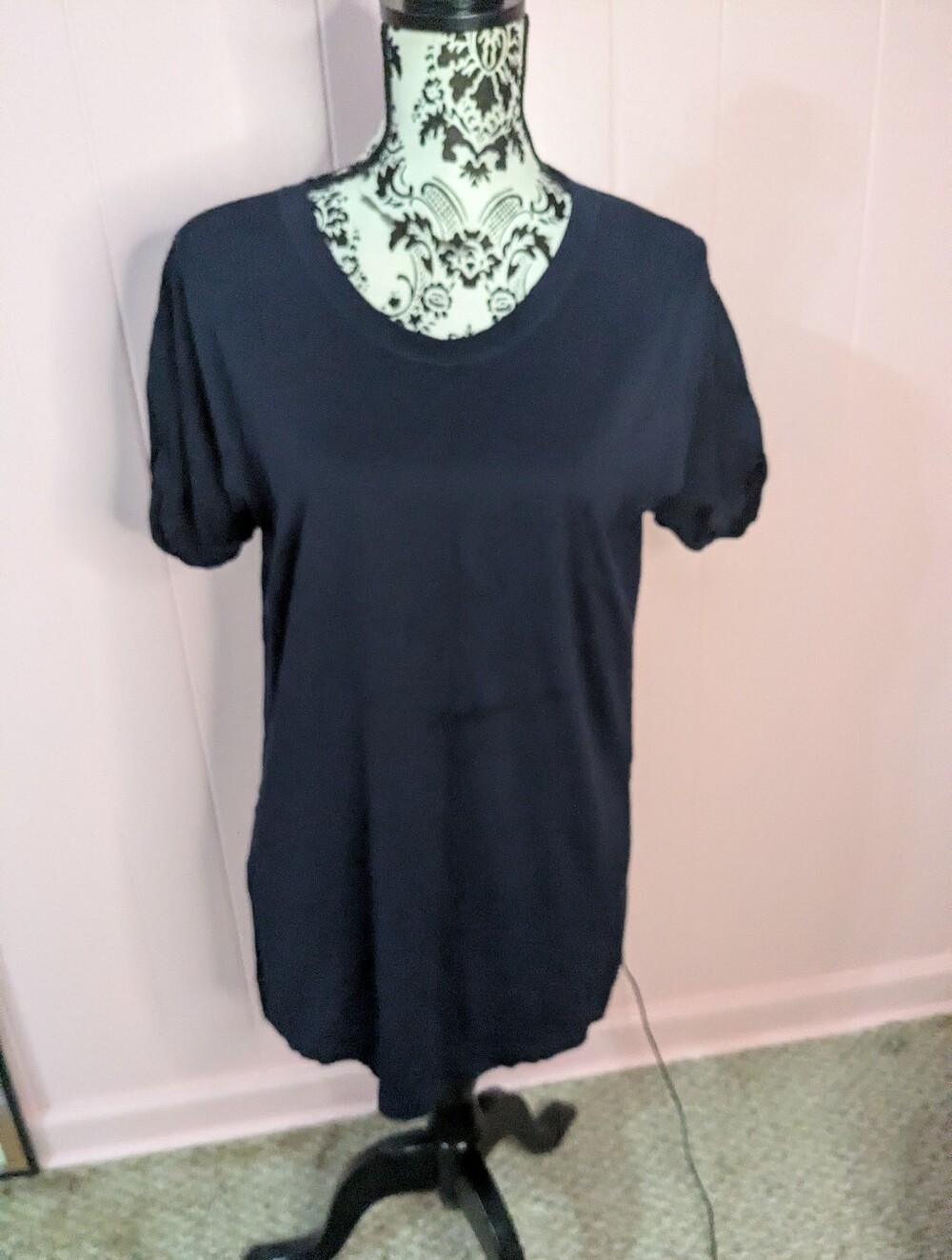 navy blue blouse